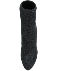 Giuseppe Zanotti Design Celeste Glitter Sock Boots
