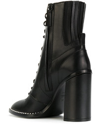 Casadei City Rock High Ankle Boots
