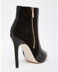 Asos Collection Ecuador Wide Fit Pointed High Ankle Boots