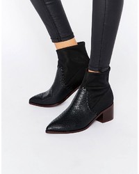 Asos Collection Reynold Western Ankle Boots