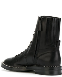 Casadei Crystal Trimmed City Rock Boots