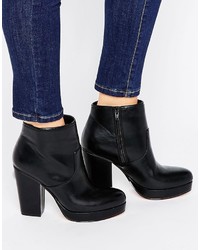Asos Edison Heeled Ankle Boots