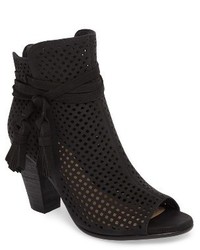 Vince Camuto Kamey Perforated Open Toe Bootie