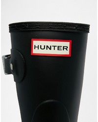 Hunter Original Short Black Boots
