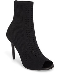 Charles by Charles David Rebellious Knit Peep Toe Bootie