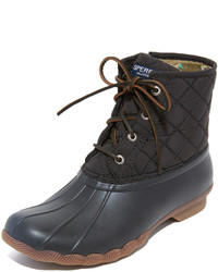 Sperry Saltwater Quilted Nylon Booties