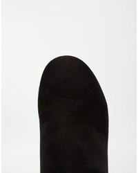 Miss KG Sketch Black Heeled Ankle Boots