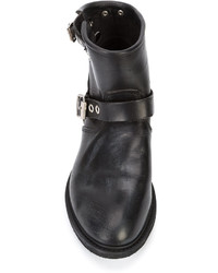 Golden Goose Deluxe Brand Strapped Buckle Ankle Boots