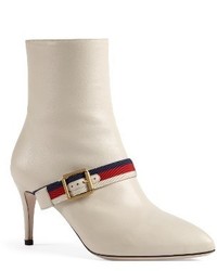 Gucci Sylvie Strap Ankle Boot