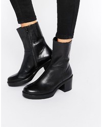 Vagabond Tilda Black Ankle Boots