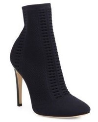 Gianvito Rossi Vires Cuissard Knitted Ankle Boots