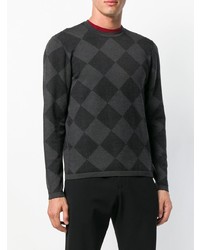 Emporio Armani Checked Sweater