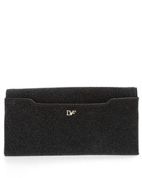 Diane von Furstenberg 440 Diamond Dust Leather Envelope Clutch