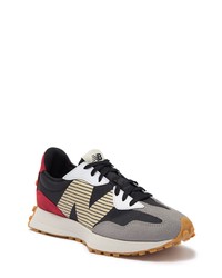 New Balance 327 Sneaker In Blackteam Red At Nordstrom