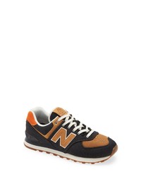 New Balance 574 Classic Sneaker In Athletic Black At Nordstrom