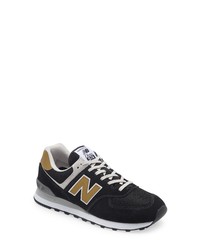 New Balance 574 Classic Sneaker In Blacktan At Nordstrom