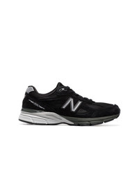 New Balance 990v4 Lace Up Leather Sneakers