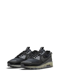 Nike Air Max Terrascape 90 Sneaker In Blackgrey Lime At Nordstrom
