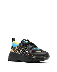 VERSACE JEANS COUTURE Baroque Print Chunky Sneakers