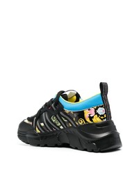 VERSACE JEANS COUTURE Baroque Print Chunky Sneakers