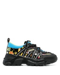 VERSACE JEANS COUTURE Baroque Print Chunky Sneakers