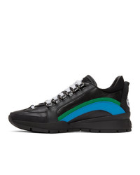 DSQUARED2 Black 551 Sneakers