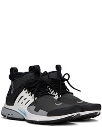 Nike Black Air Presto Mid Utility Sneakers