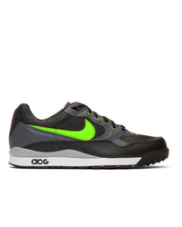 Nike ACG Black And Green Air Wildwood Sneakers