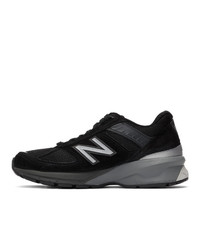 New Balance Black And Grey Made In Us 990v5 Sneakers