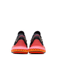 adidas Originals Black And Pink 4d Fusio Sneakers