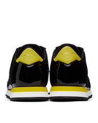Giuseppe Zanotti Black And Yellow Megatron Sneakers
