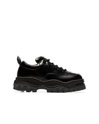 Eytys Black Angel Leather Low Top Sneakers