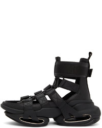 Balmain Black B Bold Sandals