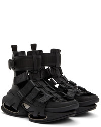 Balmain Black B Bold Sandals