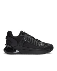 Balmain Black B Trail Sneakers