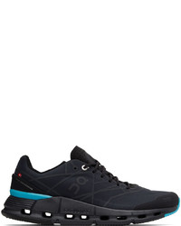 On Black Blue Cloudnova Z5 Sneakers