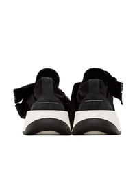 MM6 MAISON MARGIELA Black Bow Flare Sneakers