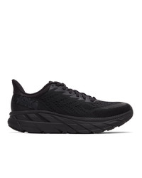 Hoka One One Black Clifton 7 Sneakers