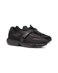 Prada Black Cloudbust 40 Leather Sneakers