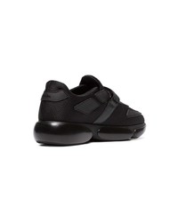 Prada Black Cloudbust 40 Leather Sneakers