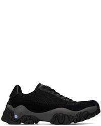 McQ Black Crimp Sneakers