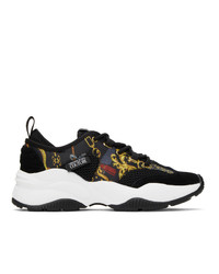 VERSACE JEANS COUTURE Black Extreme Sneakers