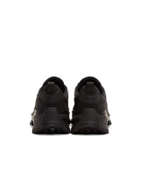 Prada Black Gabardine Sneakers