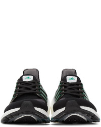 adidas Originals Black Green Ultraboost 21 Sneakers