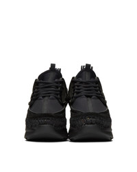 Kenzo Black K Lastic Espadrilles Sneakers