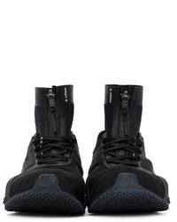 Y-3 Black Mesh Runner 4d Low Sneakers