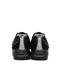 Comme des Garcons Homme Plus Black Nike Edition Air Max 95 Sneakers