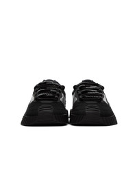 Dolce and Gabbana Black Ns1 Sneakers