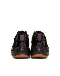 Eytys Black Patent Jet Sneakers
