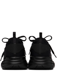 Salvatore Ferragamo Black Pocket Sneakers